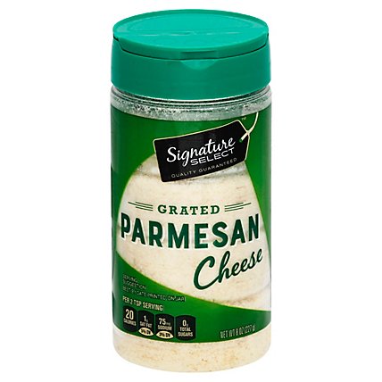 Signature SELECT Grated Parmesan Cheese - 8 Oz - Image 1