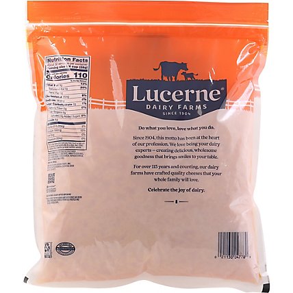 Lucerne Cheese Shredded Medium Cheddar - 32 Oz - Image 6