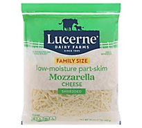 Lucerne Cheese Shredded Low-Moisture Part-Skim Mozzarella - 32 Oz