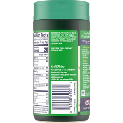 Kraft Grated Parmesan Cheese - 8 Oz - Image 5