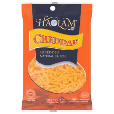 Haolam Shredded Cheddar Cheese - 8 Oz - Image 2