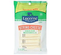 Lucerne Cheese String Mozzarella Low Moisture Part Skim - 36-1 Oz