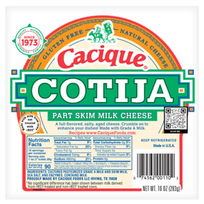 Cacique Cotija Cheese 12 Oz Safeway