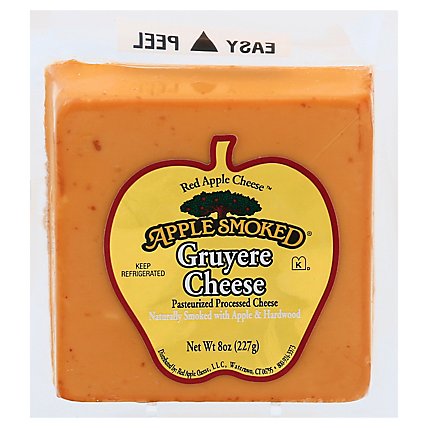 Red Apple Cheese Cheese Gruyere Apple Smoked - 8 Oz - Image 3