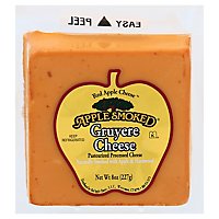 Red Apple Cheese Cheese Gruyere Apple Smoked - 8 Oz - Image 3