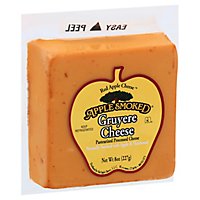 Red Apple Cheese Cheese Gruyere Apple Smoked - 8 Oz - Image 1