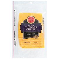 Primo Taglio Cheese Cheddar Medium Sliced - 8 Oz - Image 1