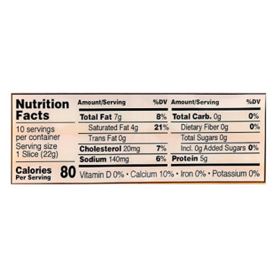 Naturally Good Kosher Cheese Muenster Cheese - 8 Oz - Image 4