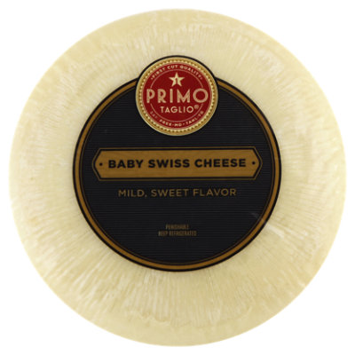 Primo Taglio Baby Swiss Cheese - 0.50 Lb