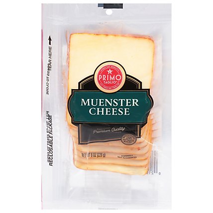 Primo Taglio Cheese Muenster Mild And Creamy Sliced - 8 Oz - Image 2