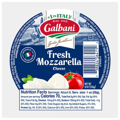 Galbani Fresca Fresh Mozzarella Cheese - 8 Oz