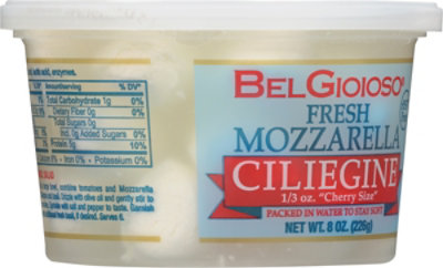 BelGioioso Fresh Mozzarella Cheese Ciliegine  Cup - 8 Oz - Image 7