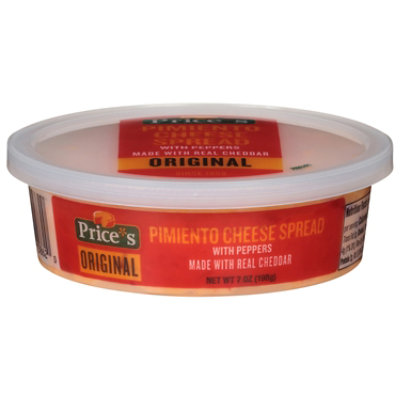Prices Pimiento Cheese Spread Original - 7 Oz.
