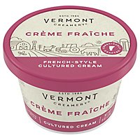 Vermont Creamery Cultured Cream French Style Creme Fraiche - 8 Oz - Image 3