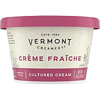 Vermont Creamery Cultured Cream French Style Creme Fraiche - 8 Oz - Image 2