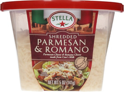 Stella Cheese Parmesan & Romano Freshly Shredded - 5 Oz - Image 1