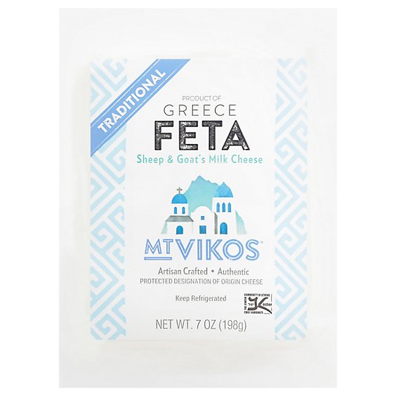 Mt Vikos Cheese Greek Feta - 7 Oz