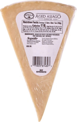 Stella Cheese Asiago Deli Vacuum Pack - 8 Oz - Image 5