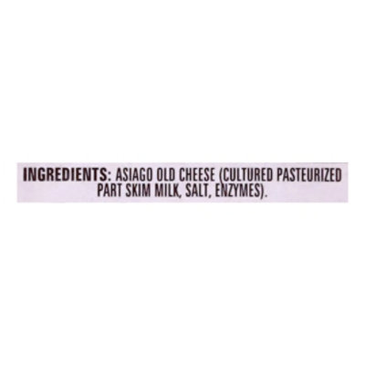 Stella Cheese Asiago Deli Vacuum Pack - 8 Oz - Image 3