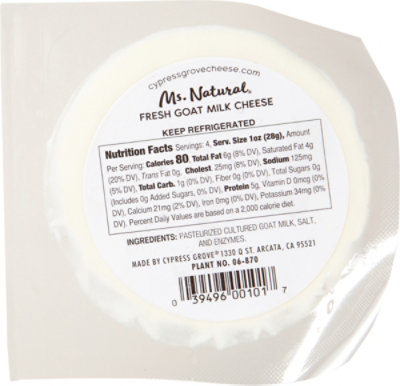 Cypress Grove Goat Cheese - 5 Oz - Image 6