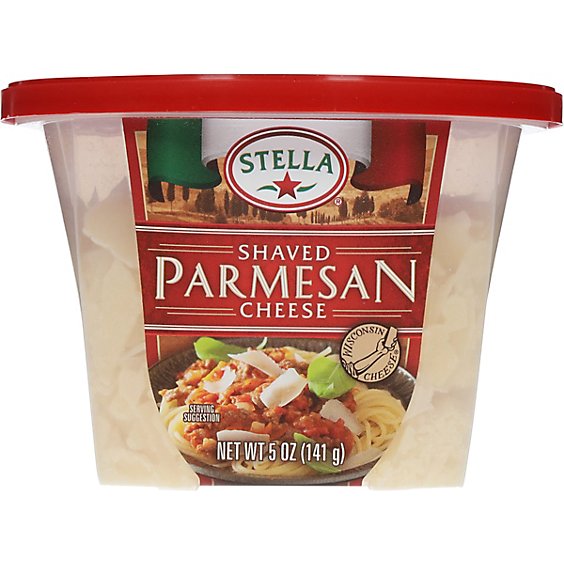 Stella Cheese Parmesan Freshly Shaved - 5 Oz