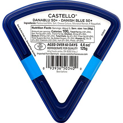Castello Cheese Traditional The Original Danish Blue - 4.4 Oz - Image 3