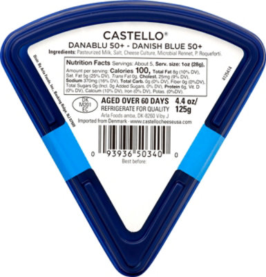 Castello Cheese Traditional The Original Danish Blue - 4.4 Oz - Image 3