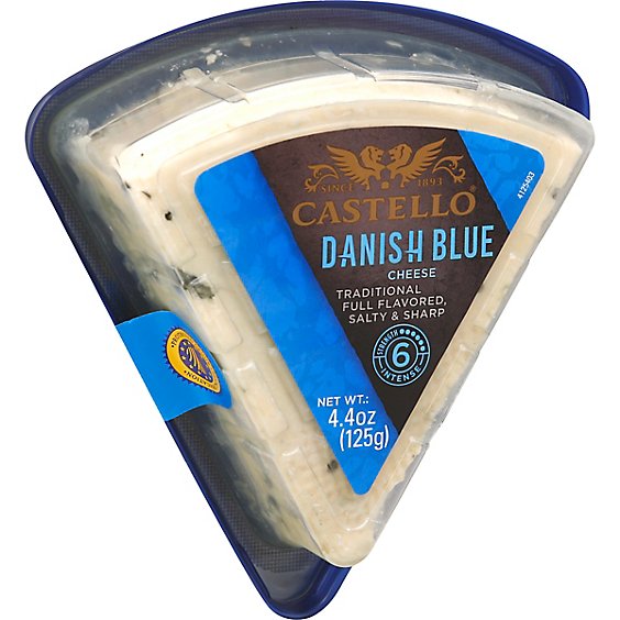 Castello Cheese Traditional The Original Danish Blue - 4.4 Oz