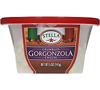 Stella Cheese Gorgonzola Freshly Crumbled - 5 Oz