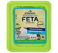Athenos Cheese Feta Reduced Fat - 6 Oz