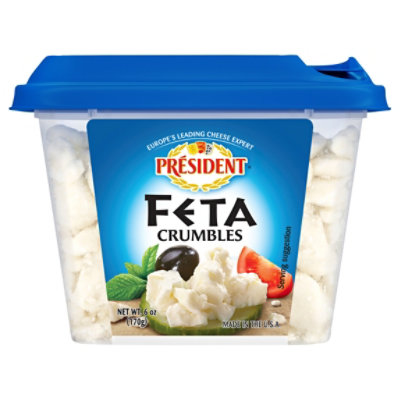 President Crumbled Feta Cheese - 6 Oz. - Image 3