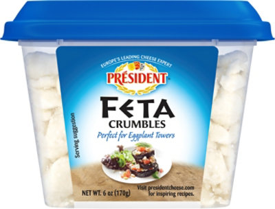 President Crumbled Feta Cheese - 6 Oz. - Image 6