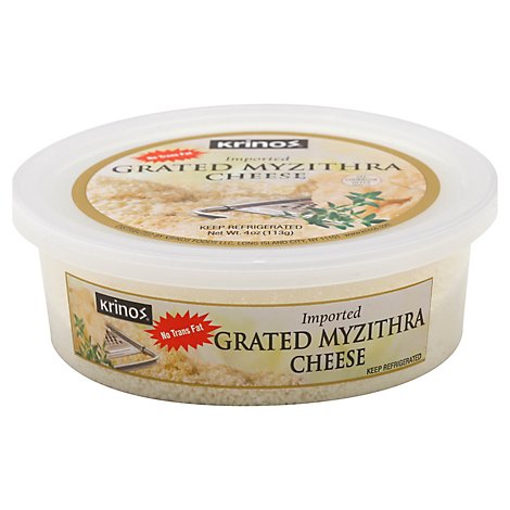Krinos Cheese Myzithra Grated - 4 Oz
