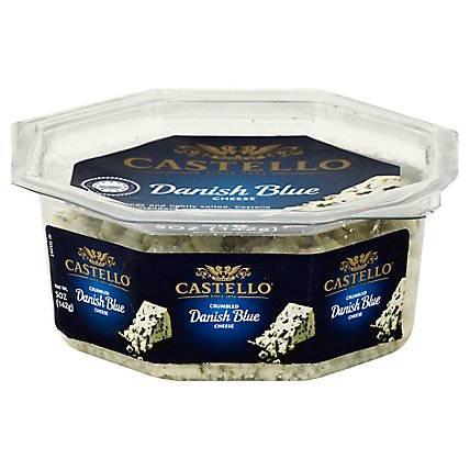 Rosenborg Castello Cheese Crumbled Danish Blue - 5 Oz - Image 1