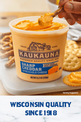 Kaukauna Port Wine Spreadable Cheese Cup - 6.5 Oz - Image 8
