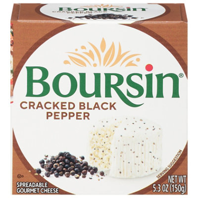 Boursin Cracked Pepper Gournay Cheese - 5.2 Oz.