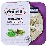 Alouette Cheese Soft Spreadable Spinach & Artichoke - 6.5 Oz - Image 2