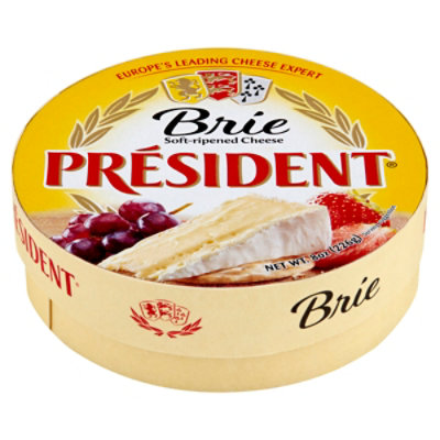 President Brie Cheese Mini Wheel - 8 Oz. - Image 2