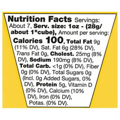 President Cheese Brie Herb Foil Wedge - 7 Oz - Image 3