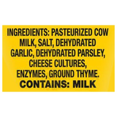 President Cheese Brie Herb Foil Wedge - 7 Oz - Image 4