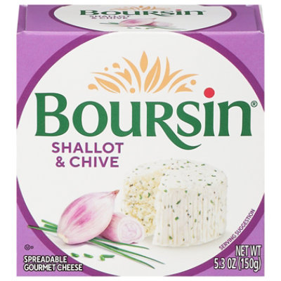 Boursin Shallot & Chive Gournay Cheese - 5.2 Oz - Image 2
