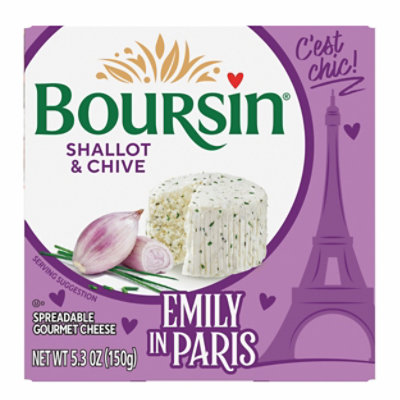Boursin Shallot & Chive Gournay Cheese - 5.2 Oz.