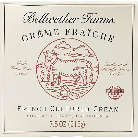 Bellwether Farms Cheese Creme Fraiche - 7.5 Oz