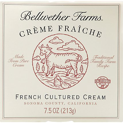 Bellwether Farms Cheese Creme Fraiche - 7.5 Oz - Image 2