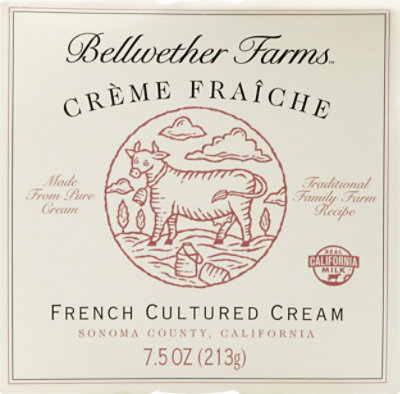 Bellwether Farms Cheese Creme Fraiche - 7.5 Oz - Image 2