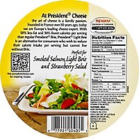 President Cheese Brie Light Round - 7 Oz - Image 3