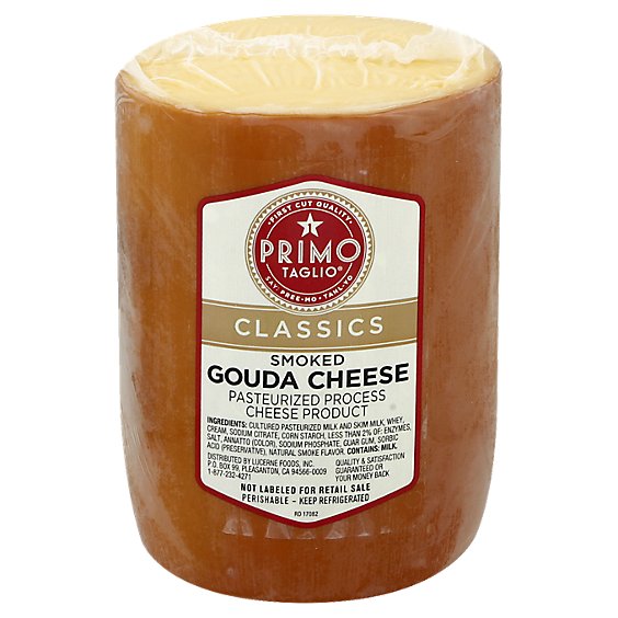 Primo Taglio Classics Smoked Gouda Cheese - 0.50 Lb