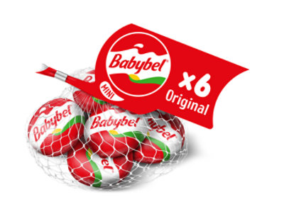 Mini Babybel Original Snack Cheese 6 Count - 4.5 Oz