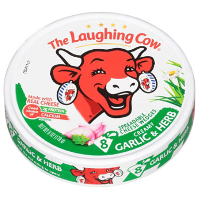 The Laughing Cow Creamy Garlic & Herb Cheese Spread - 6 Oz - Image 3