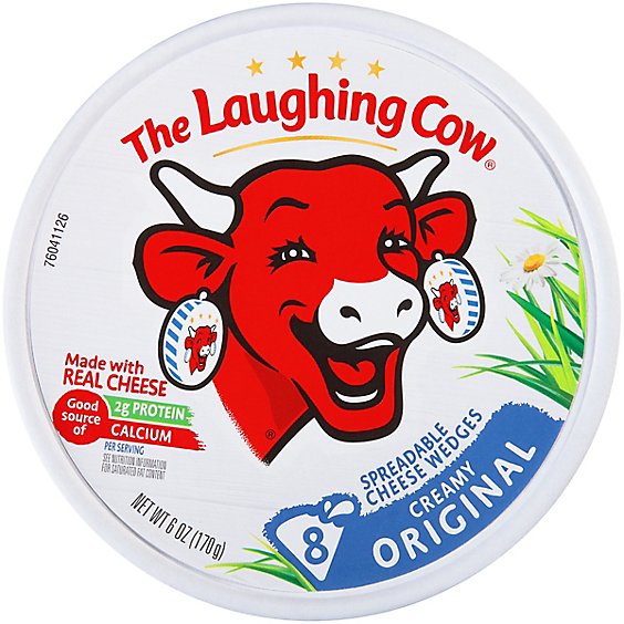 The Laughing Cow Creamy Original Cheese Spread - 6 Oz